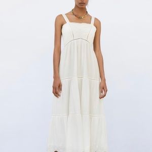 COPY - ZARA NWT PINTUCK MIDI DRESS XL